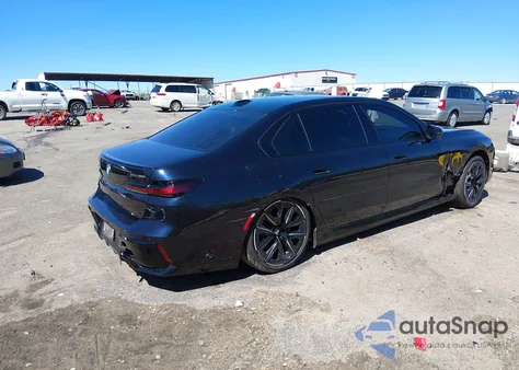 2024 BMW I7 Edrive50 z USA, uszkodzony, nr VIN WBY43EJ08RCS36765